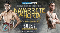 Top Rank Boxing: Emanuel Navarrete vs Francisco Horta Online