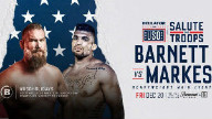 Bellator Salute: Barnett vs Markes 20 Dec 2019 Full Show Replay Online