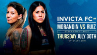 INVICTA FC 41: Morandin vs Ruiz (30 July 2020) Live Stream Full Replay