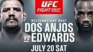 UFC on ESPN 4 : Dos Anjos vs. Edwards 20 July 2019 Live Stream