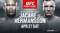 UFC Fight Night 150 Jacare vs Hermansson Live Stream