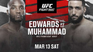 UFC Fight Night: Edwards vs. Muhammad (13 March 2021)