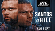 Watch UFC Fight Night on ESPN 40 (UFC Vegas 59) : Santos vs. Hill 6 Aug 2022