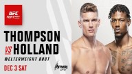 Watch UFC Fight Night Stephen Thompson vs Kevin Holland 12/3/2022