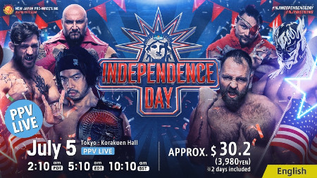 NJPW STRONG INDEPENDENCE DAY Tokyo Day 1