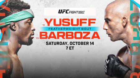 UFC Fight Night 230 Yusuff vs Barboza