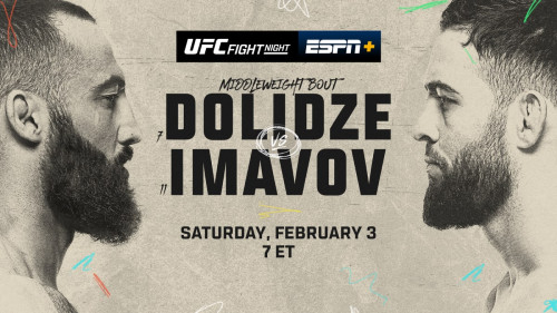 UFC Fight Night 235 Dolidze vs Imavov