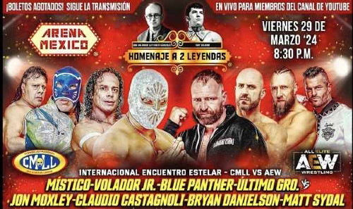 CMLL HOMENAJE A DOS LEYENDAS 2024