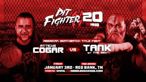 ICW PitfighterX 20 – 3rd january 2025 Full Show Online